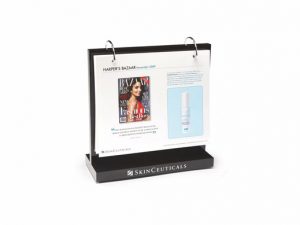 Branded Countertop Cosmetic Info Display