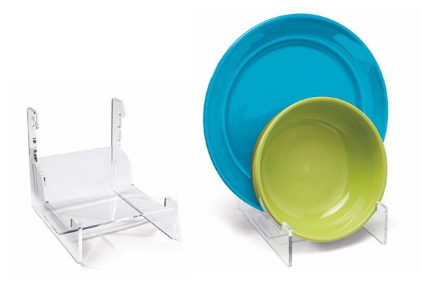 Patented Acrylic Plate & Bowl Holder
